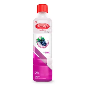 PEDIALYTE 60 UVA CON ZINC FX500 ML (ABBOTT)