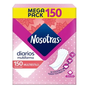 PROTECTORES DIARIOS MULTIESTILO CX150 UND(PRODUCTOS FAMILIA)