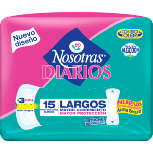PROTECTORES DIARIOS PQX15(PRODUCTOS FAMILIA)