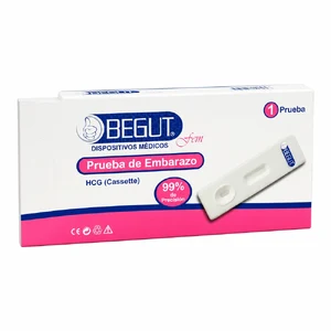 PRUEBA DE EMBARAZO CASSETTE CX 1 UND (BEGUT)