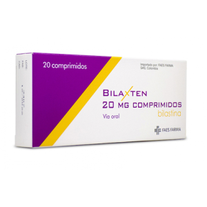 BILAXTEN 20MG CX20COMPRIMIDOS (BILASTINA) (FAES FARMA)
