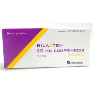 BILAXTEN 20MG CX30COMPRIMIDOS (BILASTINA) (FAES FARMA)