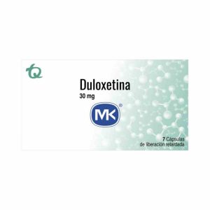 DULOXETINA 30MG CX7TAB LIBERACION RETARDADA(TECNOQUIMICAS)