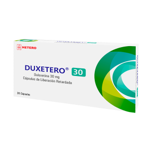 DUXETERO 30MG CX30CAP (DULOXETINA) (HETERO)