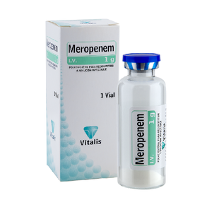 MEROPENEM 1G CX1 VIAL (VITALIS)