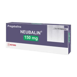 NEUBALIN 150 MG CX 30 CAP (PREGABALINA) (HETERO)