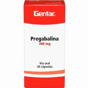PREGABALINA 300 MG CX 30 TB(GENFAR)