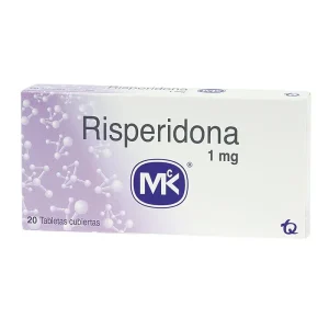 RISPERIDONA 1MG CX20 TAB(TECNOQUIMICAS)