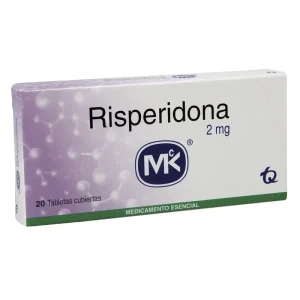 RISPERIDONA 2MG CX20 TAB (TECNOQUIMICAS)