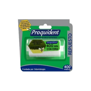 REPUESTO SEDA DENTAL CON CERA X 400 MT (PROQUIDENT)