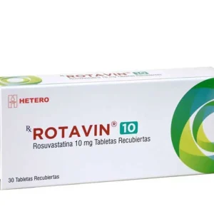ROTAVIN 10MG CX30TAB RECUBIERTAS (ROSUVASTATINA) (HETERO)