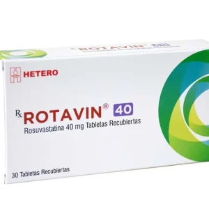ROTAVIN 40MG CX30TAB RECUBIERTAS (ROSUVASTATINA) (HETERO)
