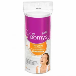 RUEDITAS DESMAQUILLADORAS POMYS PQX 60 UND + PQX 60 UND(PRODUCTOS FAMILIA)