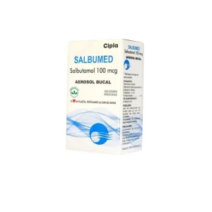 SALBUMED 100 MCG INH FX200 DOSIS(SALBUTAMOL) (CIPLA)