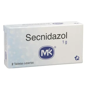 SECNIDAZOL 1G CX2 TAB CUBIERTAS(TECNOQUIMICAS)