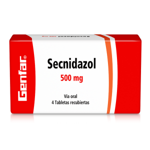 SECNIDAZOL 1G CX2 TB(GENFAR)