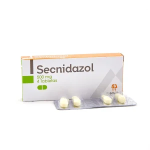 SECNIDAZOL 500MG CX4 TB (MEMPHIS)