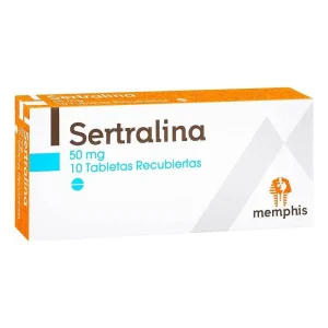SERTRALINA 50MG CX10TAB(MEMPHIS)