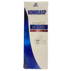 SHAMPOO KONICASP MEDICADO (KETOCONAZOL 2%)TX100ML (RUECAM)