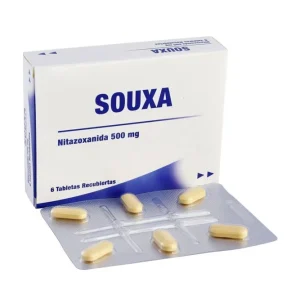 SOUXA 500MG CX6TAB RECUBIERTAS (NITAZOXANIDA) (PROFMA)