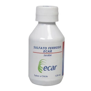 Sulfato Ferroso Jarabe FCO x 120 ml | Laboratorios ECAR - ECAR