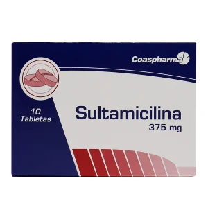 SULTAMICILINA 375MG CX10 TB (COASPHARMA)