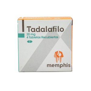 TADALAFILO 20MG CX4TAB (MEMPHIS)