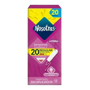 TAMPONES NOSOTRAS REGULAR DIGITAL CX 20 UND(PRODUCTOS FAMILIA)