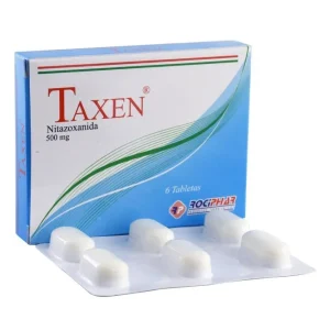 TAXEN 500MG CX6 TB (NITAZOXANIDA)(ROCIPHAR SAS)