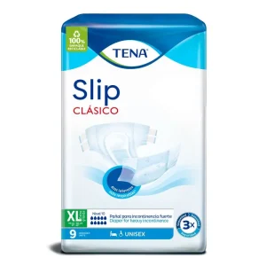 TENA SLIP CLASICO EXTRA GRANDE PQX9UND(PRODUCTOS FAMILIA)