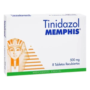 TINIDAZOL 500MG CX8 TB (MEMPHIS)
