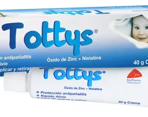 TOTTYS CREMA TOP TX40G (OXIDO DE ZINC+NISTATINA) (MEMPHIS)