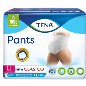 TENA SLIP CLÁSICO LARGE PQX16 UND (PRODUCTOS FAMILIA)
