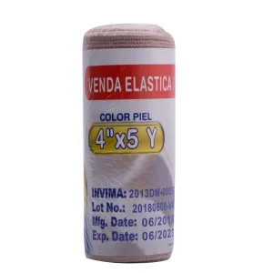 VENDA ELASTICA PIEL 4" X 5 YDS (BEGUT)
