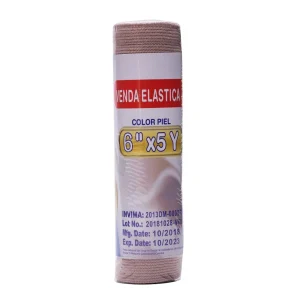 VENDA ELASTICA PIEL 6" X 5 YDS (BEGUT)