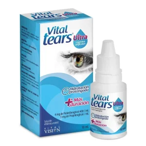 VITAL TEARS ULTRA LAGRIMAS ARTIFICIALES SOL OFT FX10ML (4MG POLIETILENGLICOL 400/ML +3MG PROPILENGLICOL/ML) (VITALIS)