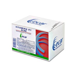 VITAMINA K1 1ML/10MG CX25 AMP(LABORATORIOS ECAR)