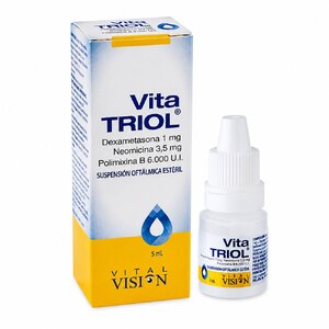 VITATRIOL SOL OFT FX5 ML (DEXAM+POLIM+NEOM) (VITALIS)