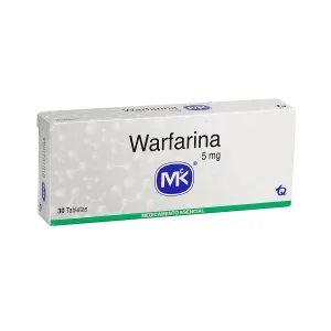 WARFARINA 5MG CX30TAB(TECNOQUIMICAS)