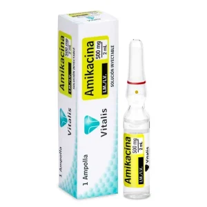 AMIKACINA 500 MG 2 ML X 1 AMP IM IV