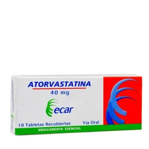 ATORVASTATINA 40 MG X 10 TAB +++
