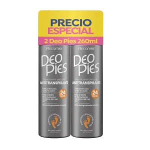DEO PIES SPRAY ANTITRANSPIRANTE X 260 ML DUO AHORRE 20%