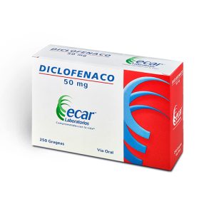 DICLOFENACO 50 MG X 250 GRAGEAS