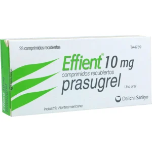 EFFIENT PRASUGREL 10 MG X 28 COMP