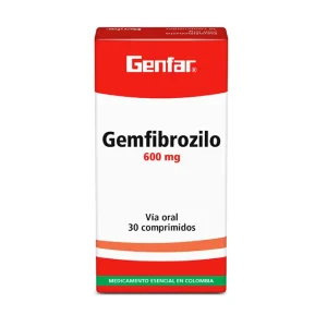 GEMFIBROZILO 600 MG X 30 TABL +++
