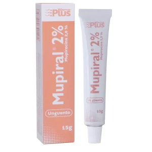 MUPIRAL MUPIROCINA 2 % UNGUENTO X 15 GR