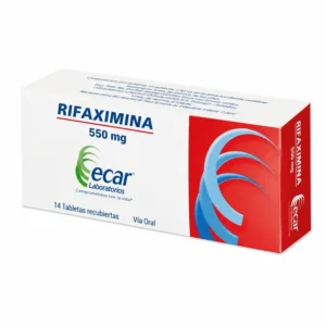RIFAXIMINA 550 MG - CAJA x 14 TAB REC