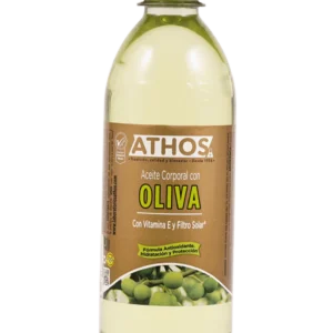 ACEITE CORPORAL CON OLIVA CON VITAMINA E y FILTRO SOLAR - FCO x 500 ML