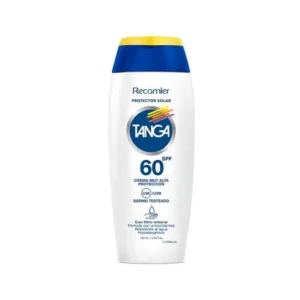 BLOQUEADOR SOLAR TANGA SPF 60 CREMA MUY ALTA PROTEC. TOP. - FCO x 130 ML