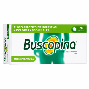 BUSCAPINA 10 MG - CAJA x 20 GRAGEAS